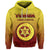 Tonga High School Hoodie Polynesian Style Unisex Yellow - Polynesian Pride