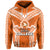 Custom Tailulu College Hoodie Orange Style LT6 Unisex Orange - Polynesian Pride