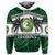 Tonga Liahona High School Hoodie Polynesian Patterns LT6 Green - Polynesian Pride