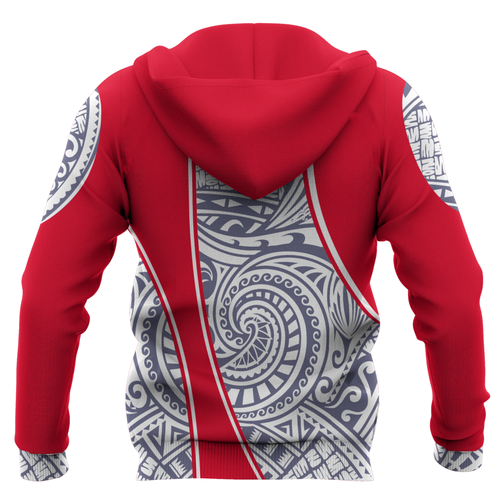 French Polynesia Hoodie Gash Style - Polynesian Pride