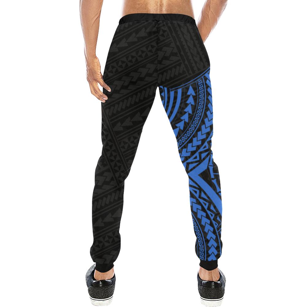 Guam Rising 3rd Sweatpants (Blue) A6 - Polynesian Pride