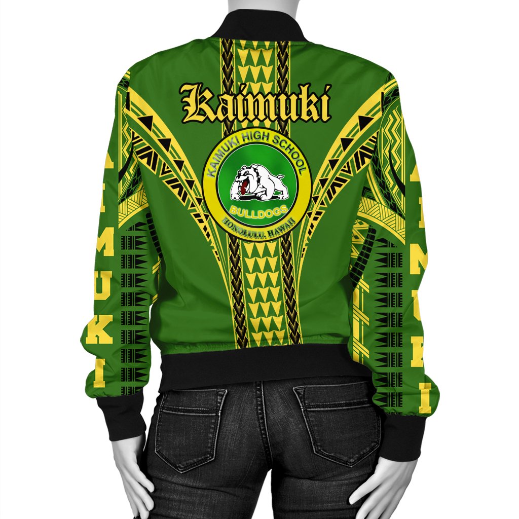 Hawaii Bomber Jacket - Kaimuki High Bomber Jacket AH - Polynesian Pride