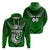 Custom Maori Aotearoa Manania Hoodie Simple Sport Style Green LT16 Unisex Green - Polynesian Pride