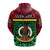 Vanuatu Zip Hoodie Melanesian Warrior Version 2 LT4 - Polynesian Pride