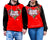 Fiji Valentine Couple Heart Hoodie LT2 - Polynesian Pride