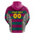 Custom Fasi Maufanga Football Zip Hoodie Polynesian Style LT16 - Polynesian Pride