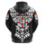 Custom Fiji Tapa Rugby Hoodie Armor Style - Polynesian Pride