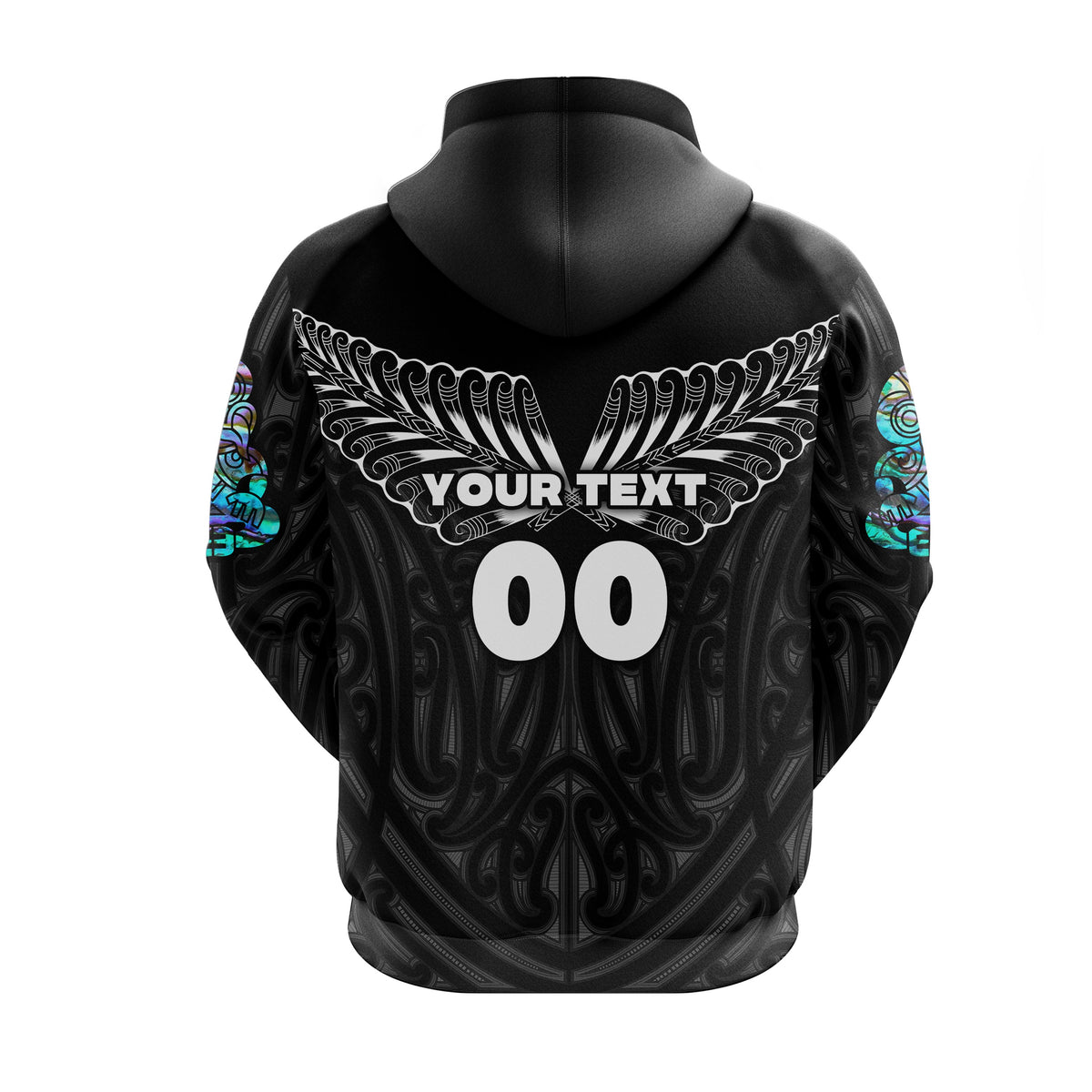 Custom Maori Aotearoa Zip Hoodie Simple Sport Style LT16 - Polynesian Pride