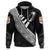 Custom Fiji Tapa Rugby Hoodie version Style You Win White - Polynesian Pride