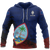 Guam Hoodie Guam Flag Coat of Arms Special A02 Unisex Blue - Red - Polynesian Pride