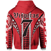 Custom Map of Hawaii Football Jersey Hoodie - Polynesian Pride