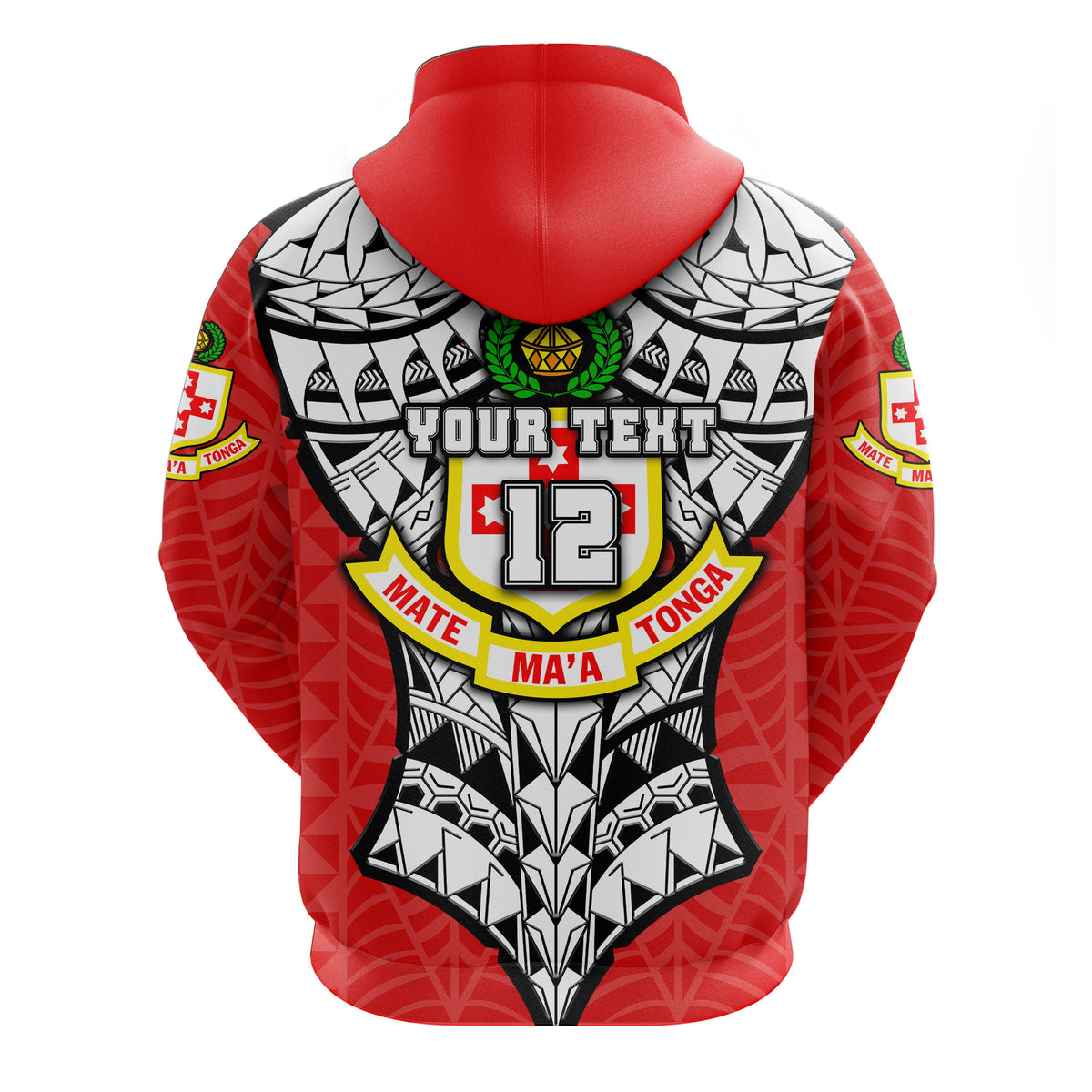 Custom Kolisi Tonga Zip Hoodie Mate Maa Tonga Unique Polynesian Style - Polynesian Pride