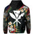 Hawaii Mate Tropical Hoodie (Zip up) Pearl Style - Polynesian Pride