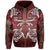 Custom Hawaii Love Valentines Day Turtle Polynesian Hoodie (Zip up) Bray Style - Polynesian Pride