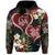 Hawaii Mate Tropical Hoodie (Zip up) Pearl Style - Polynesian Pride