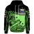 Samoa Custom Hoodie Dynamic Sport Style Green Neon Color Unisex Green - Polynesian Pride