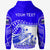 Samoa Custom Hoodie Dynamic Sport Style Blue Color - Polynesian Pride