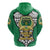 Custom Saineha Tonga Zip Hoodie Polynesian Style Special Class of LT16 - Polynesian Pride