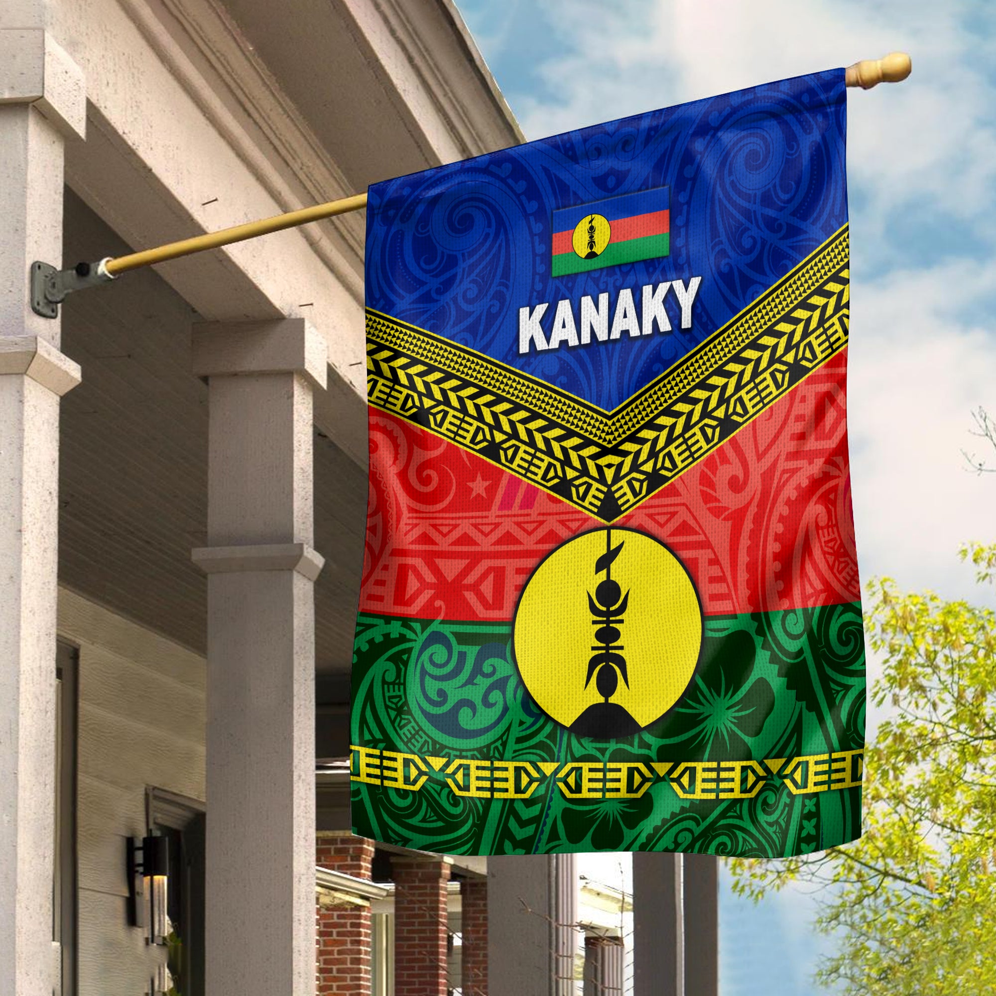 New Caledonia Kanaky Flag Kanaky Vibes LT8 - Polynesian Pride
