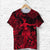 Custom Hawaii Hula Girl Polynesian T Shirt Unique Style Red LT8 - Polynesian Pride