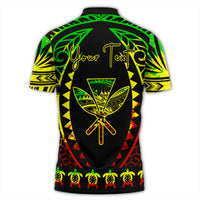 Hawaii Polo Shirt Hawaiian Girl Reggae Polo Shirt - Polynesian Pride