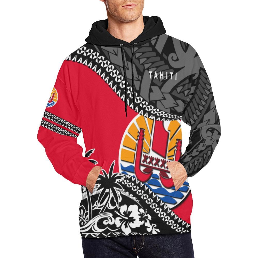 Tahiti Hoodie Fall In The Wave K7 - Polynesian Pride