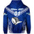 Custom Papua New Guinea PRK Gulf Isou Zip Hoodie Rugby Original Style Blue, Custom Text and Number LT8 - Polynesian Pride