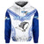 Custom Papua New Guinea PRK Gulf Isou Hoodie Rugby Original Style White, Custom Text and Number LT8 - Polynesian Pride