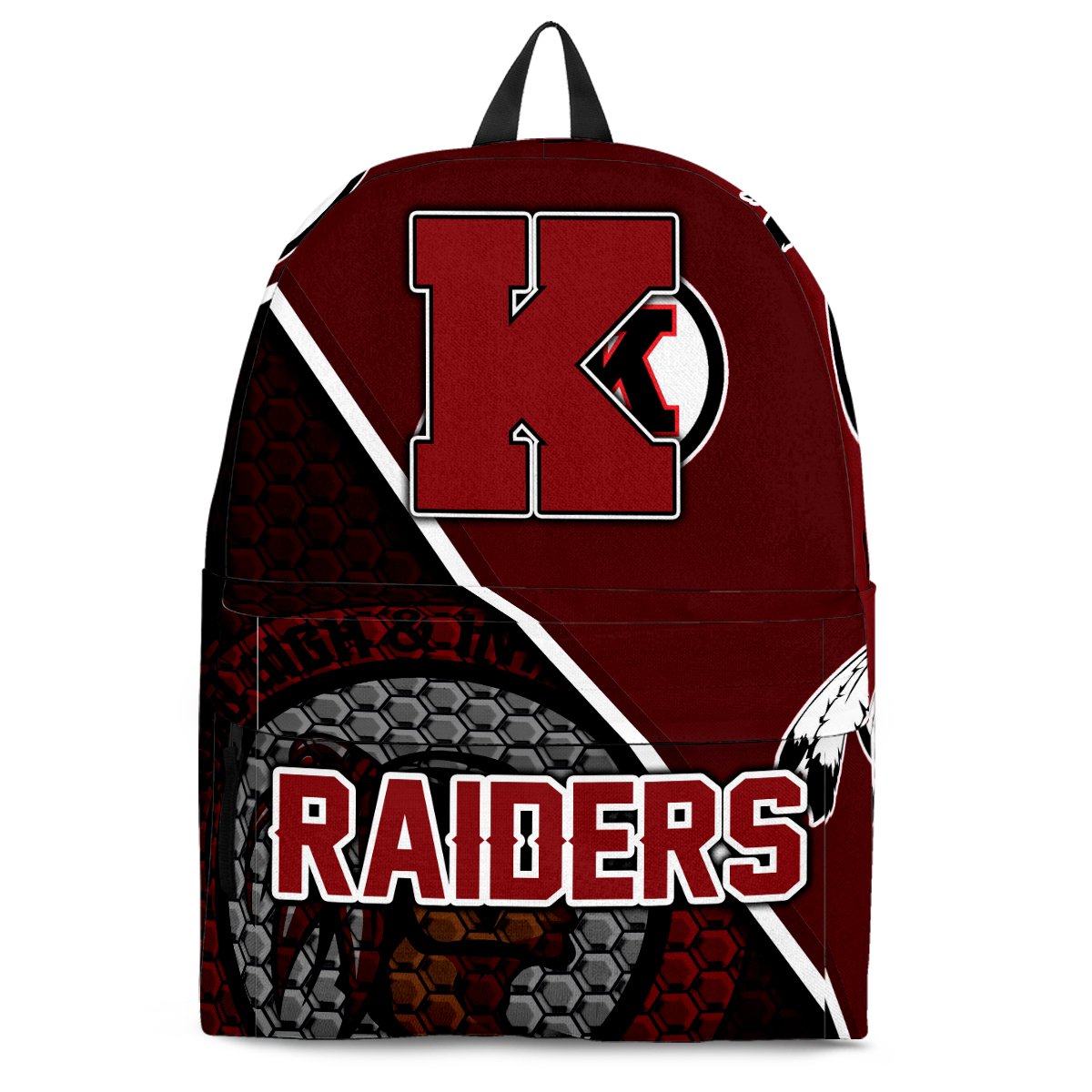 Hawaii - Kahuku High Backpack - AH Red - Polynesian Pride