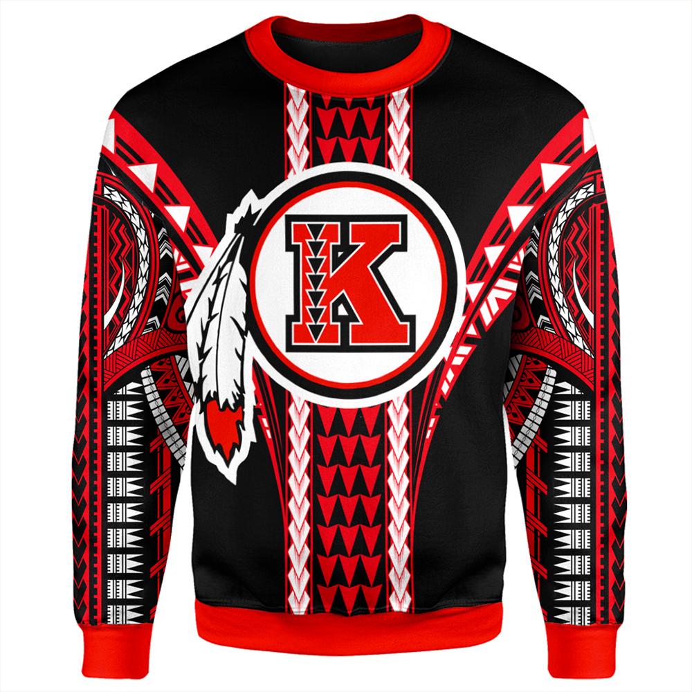Hawaii - Kahuku High Football Sweatshirt - AH - Polynesian Pride