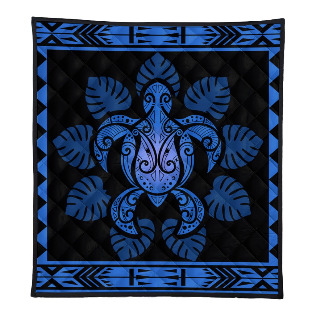 Hawaii - Tribe Turtle Quilt - AH Brown - Polynesian Pride