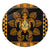 Hawaii - Tribe Turtle Round Carpet - AH Round Carpet Brown - Polynesian Pride