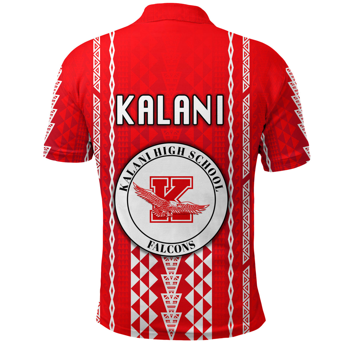 Hawaii Kalani High School Polo Shirt Falcons Simple Style LT8 - Polynesian Pride