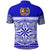 Tonga Kalapu Minisita Polo Shirt Special Version Blue LT8 - Polynesian Pride