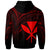 Hawaii Kanaka Maoli Hoodie Red Color Cross Style - Polynesian Pride