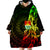 Kiribati Polynesian Pattern Style Reggae Color Wearable Blanket Hoodie LT9 - Polynesian Pride