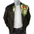 Kiribati Men's Bomber Jacket - Polynesian Gold Patterns Collection - Polynesian Pride