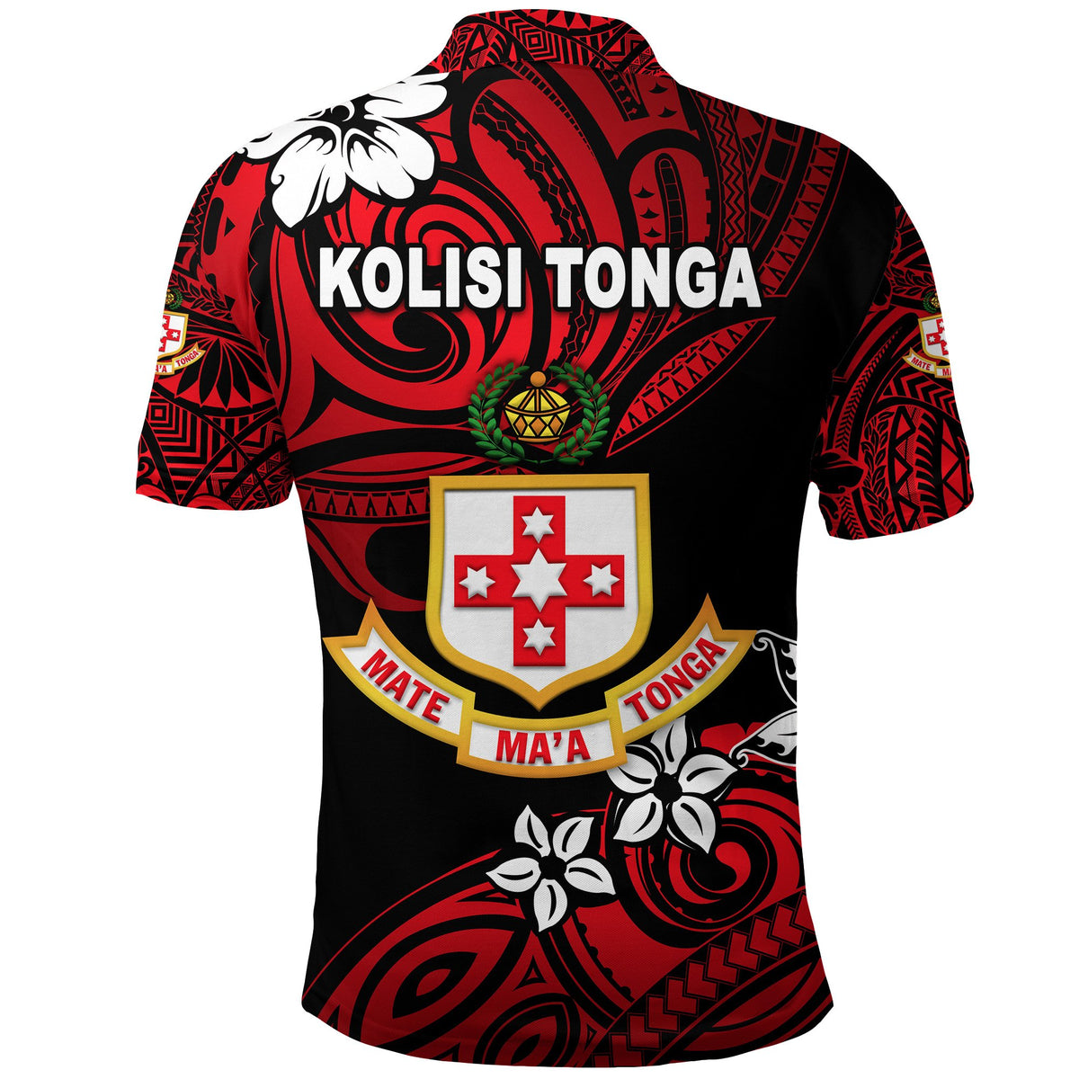 Kolisi Tonga Polo Shirt Mate Maa Tonga Unique Vibes - Polynesian Pride