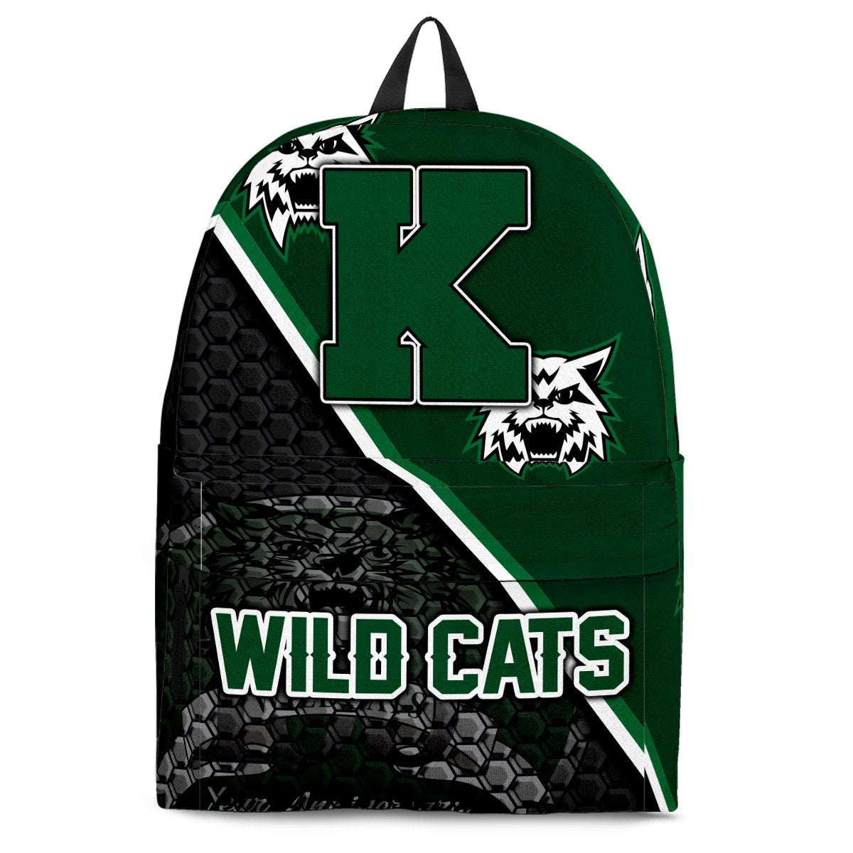 Hawaii - Konawaena High Backpack - AH Green - Polynesian Pride