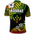 FSM Kosrae Polo Shirt Unique Vibes Reggae LT8 - Polynesian Pride