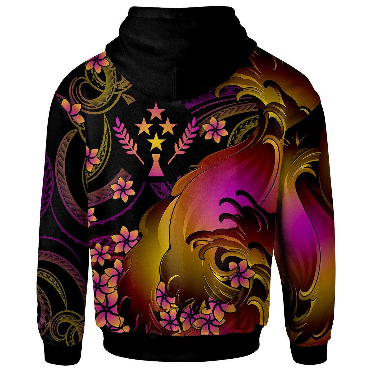 Kosrae Hoodie Kosrae in wave - Polynesian Pride