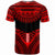 Kosrae T Shirt Tribal Pattern Cool Style Red Color - Polynesian Pride