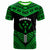 Kosrae T Shirt Tribal Pattern Cool Style Dark Green Color Unisex Green - Polynesian Pride