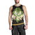 Kosrae State Men's Tank Top - Polynesian Gold Patterns Collection - Polynesian Pride