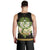 Kosrae State Men's Tank Top - Polynesian Gold Patterns Collection - Polynesian Pride