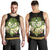 Kosrae State Men's Tank Top - Polynesian Gold Patterns Collection - Polynesian Pride