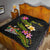 Fiji Polynesian Custom Personalised Quilt - Plumeria Tribal - Polynesian Pride