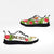 Fiji Sneakers - Fijian Flag Turtle Hibiscus White Version - K5 - Polynesian Pride