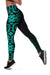 Maori Legging Green Style LT6 Green - Polynesian Pride