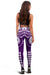 Kakau Hawaiian Polynesian Legging Purple LT6 - Polynesian Pride